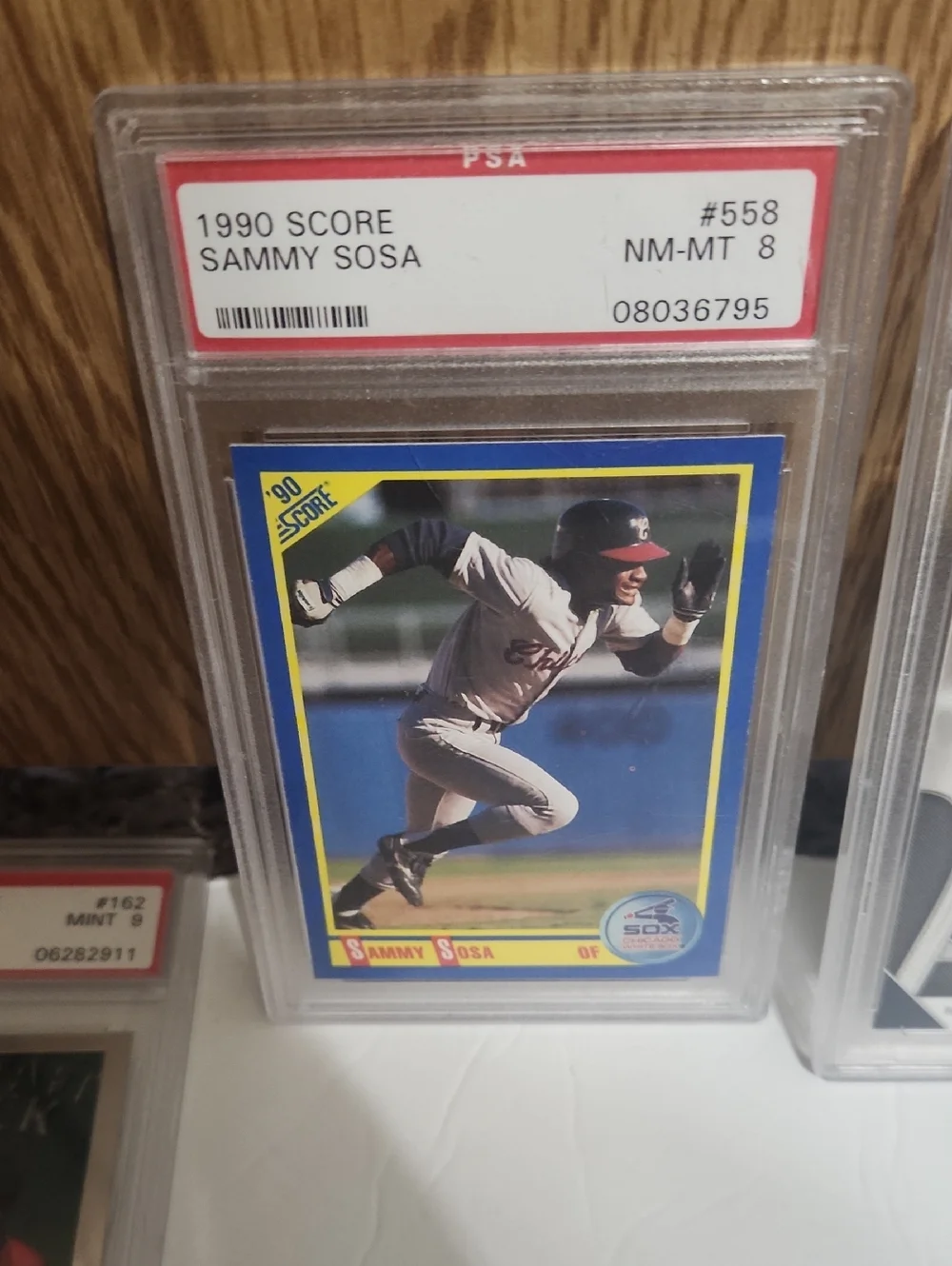 Graded Sports Cards, Sammy Sosa, Donovan Mcnabb, Jake Plumber, Jarrett Stidham.